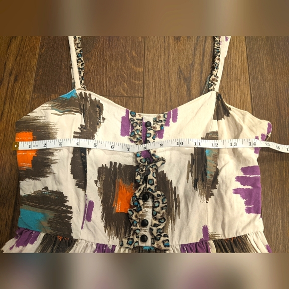 Kensie A-Line vibrant summer dress, size medium - Picture 5 of 10